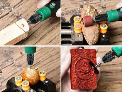 1Pc 1.5-10mm OR 0.8-10mm 1/4" Hex Shank Drill Chuck Keyless Drilling Quick Change Bit Adapter Converter Woodworking Power Tool
