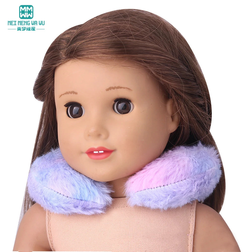 Doll accessories for 15-17 inch newborn doll backpack, seat towel, blanket, toy diaper, panties bag