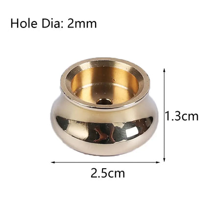 Brass Incense Burner Holder For Incense, Stick Coil Bottle Gourd Shaped Copper Incense Holder, Copper Censer