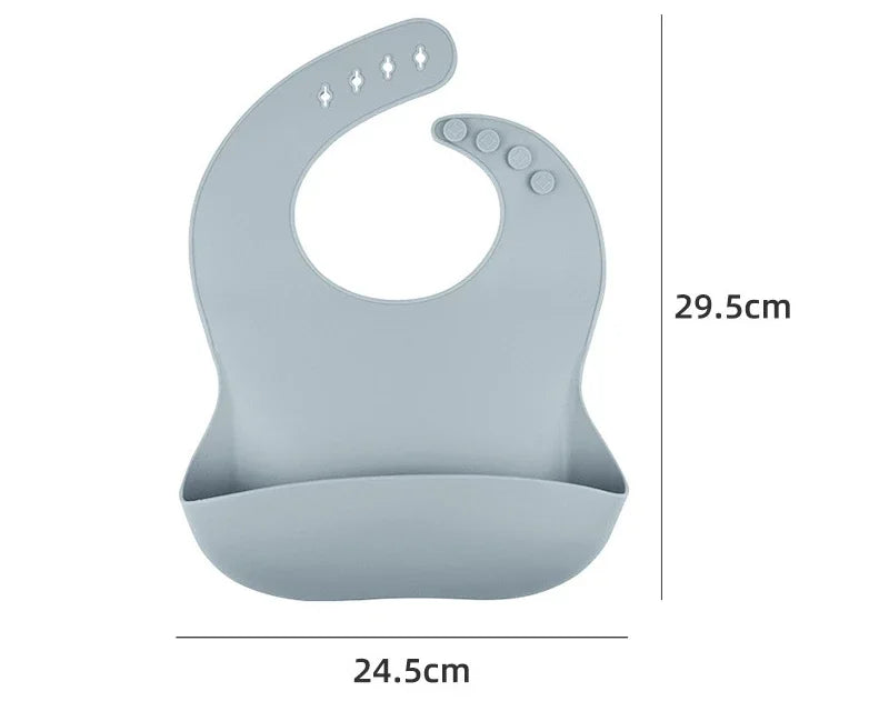 Food Grade Silicone Child Dish Set Baby Feeding Bowl Suction Plate Straw Cup Wooden Spoon Fork for Kids Tableware Toddler Dishes