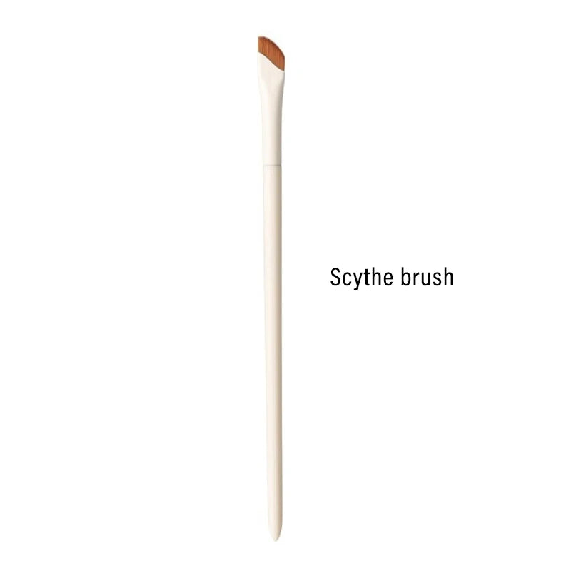 1/3/7/9pcs White Upgrade Blade Eyeliner Brush Eye Makeup Brushes Set Ultra Thin Fine Angle Flat Eyebrow Precise Detail Brush