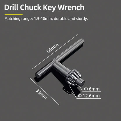 1Pc 1.5-10mm OR 0.8-10mm 1/4" Hex Shank Drill Chuck Keyless Drilling Quick Change Bit Adapter Converter Woodworking Power Tool