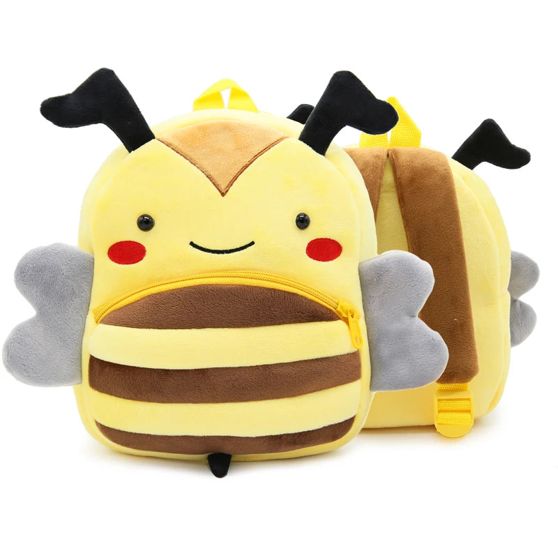 Cartoon Cute Plush Backpack Animal Backpack Boy Girl School Backpack Outing Leisure Bag