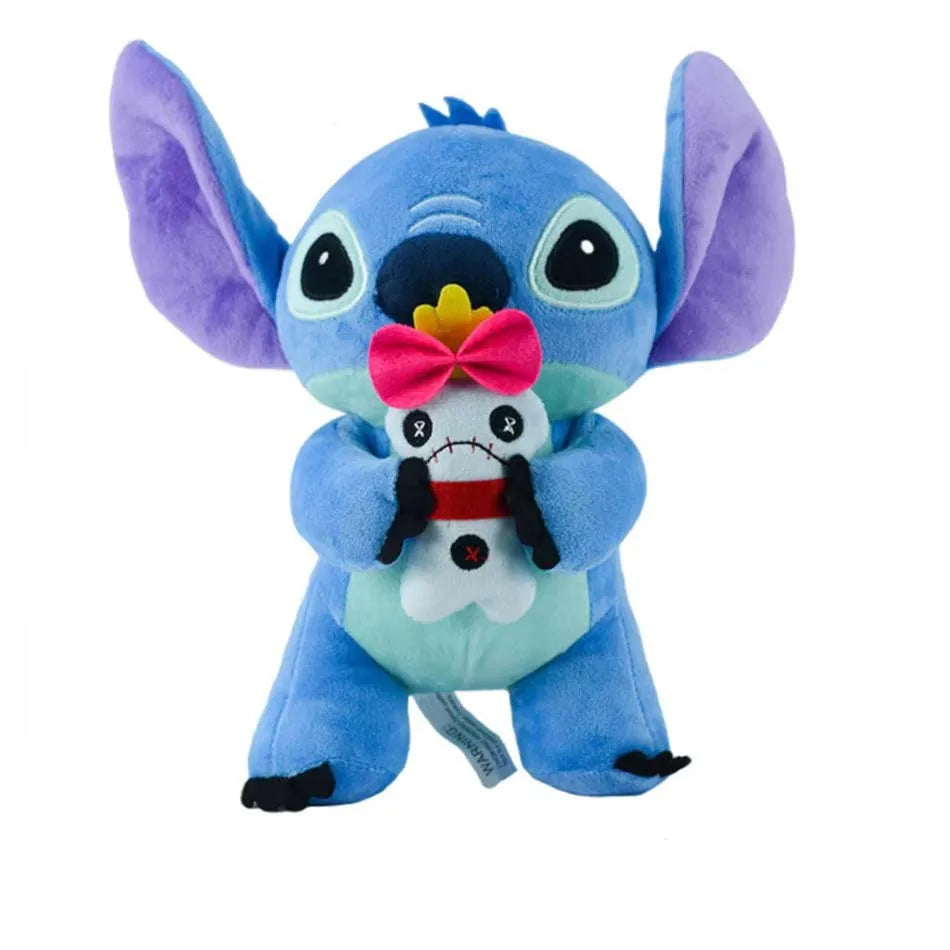 2028 New 12cm 20cm 25cm Stitch Stuffed Plush Models Cartoon Stuffed Plush Dolls Anime Plush Baby Toys Kawaii Kids Birthday Gifts