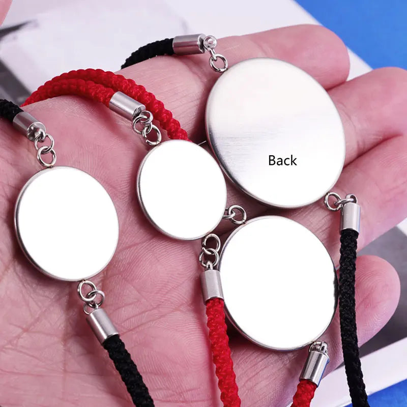 4Pcs/lot, Stainless Steel Cabochon Bracelet Base, 20mm Cameo Settings Bracelets, Bezel Blanks, DIY Jewelry Making Bracelet Findings
