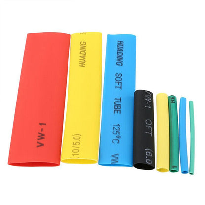 164/328/530/560/580/800PCS Heat Shrink Tubing 2:1 Electrical Wire Cable Wrap Assortment Electric Insulation Heat Shrink Tube Kit