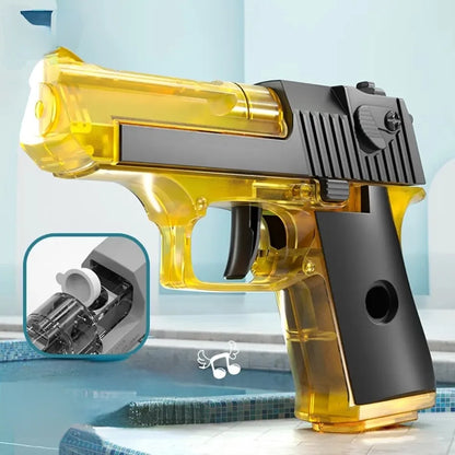 Summer Water Gun, Non-Electric, High-Pressure, Fully Automatic Shooting, Water Beach Toy Gun for Kids, Children, Boys, Girls