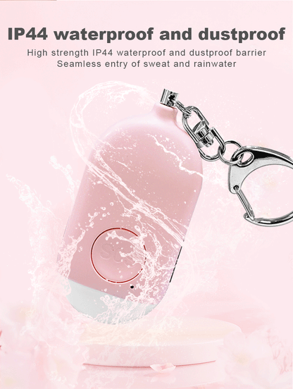 Kids Elderly Women Emergency SOS Personal Alarm Self Defense Keychain- Panic Button Or Pull Pin Alert Device 130 DB Loud Safety