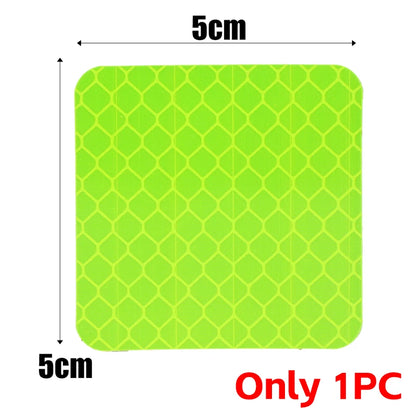 Safety Warning Stickers for Night Riding-Walking-Car-Helmet, Waterproof High Visibility Reflector Tape, Reflective Stickers, 1cmx8m