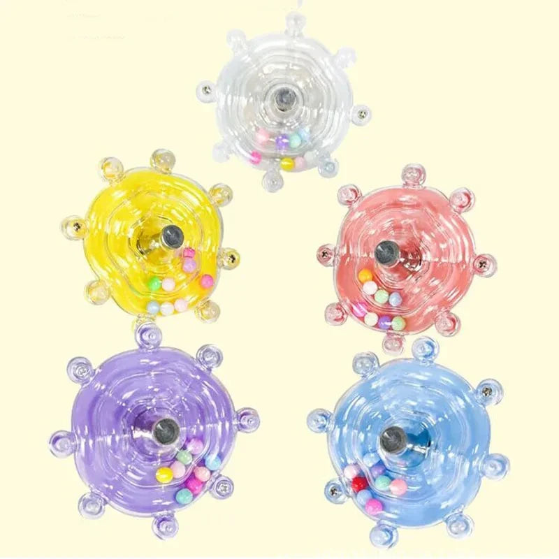 Interactive Parrot Toy Bird Cage Toy for Parrots Rotating Treat Dispenser, for Mental Stimulation and Entertainment
