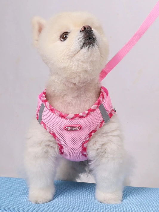 Dog Harness, Anti-Pull, Pet Harness, Adjustable, Easy to Control, Suitable for Small, Medium Dogs, SUPET