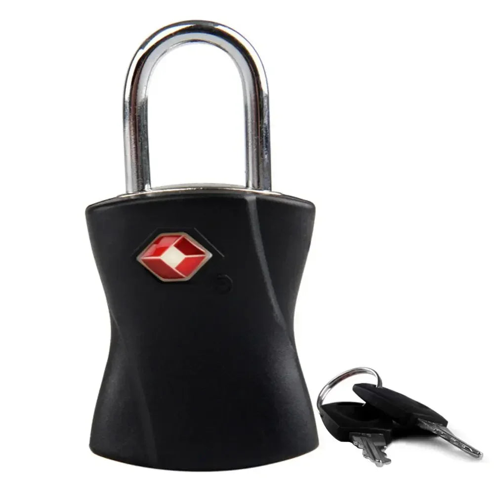 High Security TSA Customs Lock Overseas Customs Clearance Trolley Luggage Suitcase Backpack Password Padlock with Steel Cable
