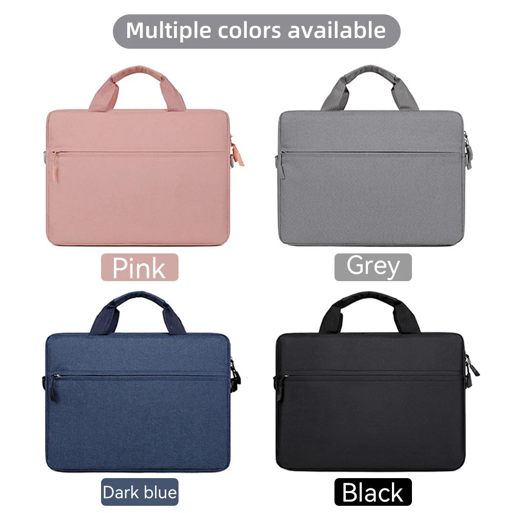 Laptop Sleeve Bag, 14 15.6 Inch Notebook Case For Macbook Air Pro Tablet, Waterproof Portable Travel Carrying Bag, Computer Handbag