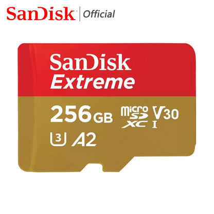 Sandisk Ultra Micro SD Card, 128gb 256gb, U3 4K V30 A2 Class 10 UHS-1 flash card, 512GB 64GB 1TB, microSD/TF Card For Phone camera