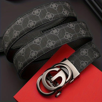 Youth Belt, Brand Belt, Men's Belt, High Quality Men's Luxury Belt, Male Buckle, Metal Automatic Buckle