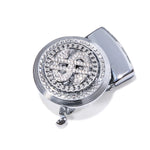 60 Kinds Metal Mens Relacement Belt Buckles Button Sliding Buckle Without Belt Black Gold Blue for 3.5 cm Ratchet Belts ONLY