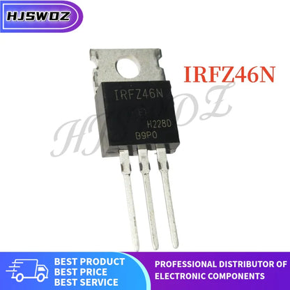10pcs IRFZ24N IRFZ34N IRFZ44N IRFZ46N IRFZ48N TO-220 IRLZ24N IRLZ34N IRLZ44N IRLZ46N IRLZ48N IRF3205 IRF9540 MOSFET In Stock