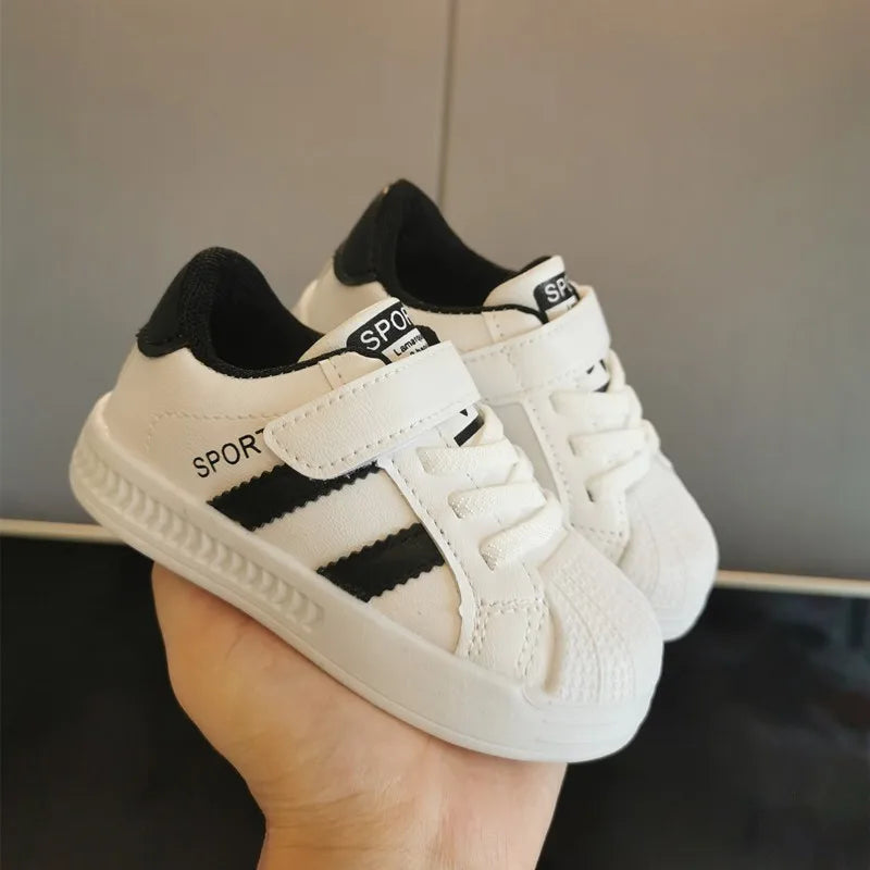 Kids Casual Shoes Sneakers Boys Sport Breathable Tennis Sneaker Baby Children Girls Shoes Spring Fashion White Flat Running Shoe