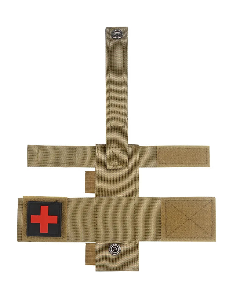 Tactical Tourniquet Set - Rotary Medical Emergency Strap with Tactical Pen & Scissors | Essential for Outdoor Survival, Combat,