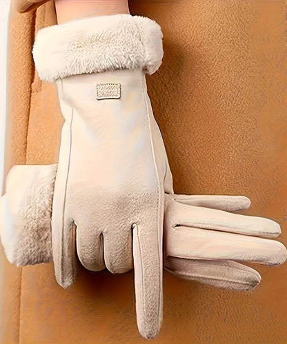 Women's Winter Warm Touchscreen Gloves, Plush Lined Thick Outdoor Leisure Protection
