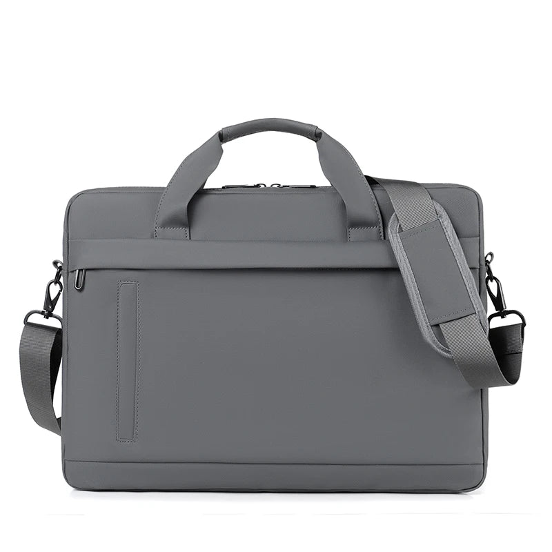 Men's Briefcase, Minimalist Business Shoulder Bag, Men's Messenger Bag, Large Capacity Office Tote, 14-inch Laptop Bag