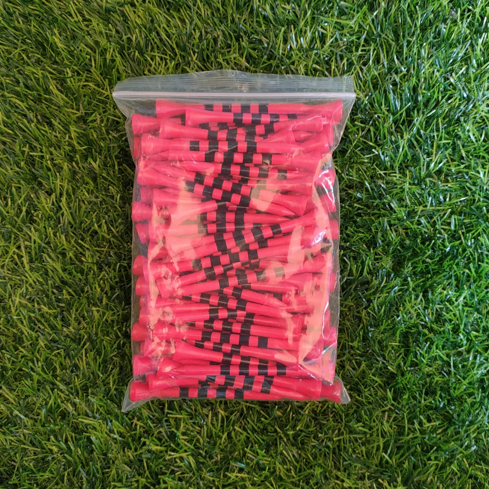 100pcs/bag professional bamboo golf Tee, the strength is 5 times that of ordinary Tee, more durable and more stable
