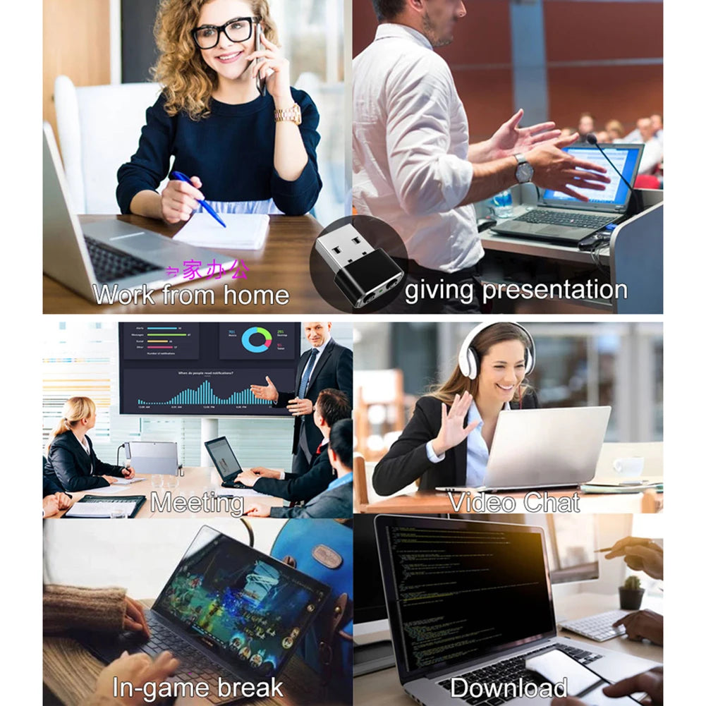 Mini Automatic Mouse Jiggler, Mover Undetectable USB Automatic Move Cursor, Plug and Play with ON/OFF Indicator Light for Computer