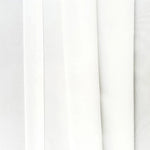 Solid White Tulle, Luxurious Chiffon Sheer Window Curtains For Living Room, Modern Voile Organza Drapes Bedroom Decoration, ASAZAL