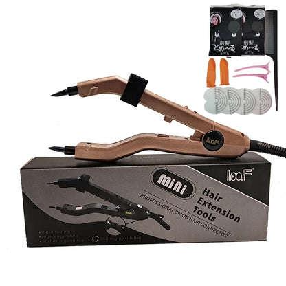 L609 A/B /C Adjustable Extension Tongs 1 Pcs Fusion Iron Hair Connectors Keratin Bonding Keratin Welding Machine Hair Salon Tool