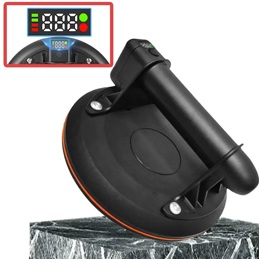 8 Inch 200kg Electric Vacuum Suction Cup Bearing Capacity Heavy Duty Vacuum Lifter for Granite Tile Glass Manual Lifting Powerful