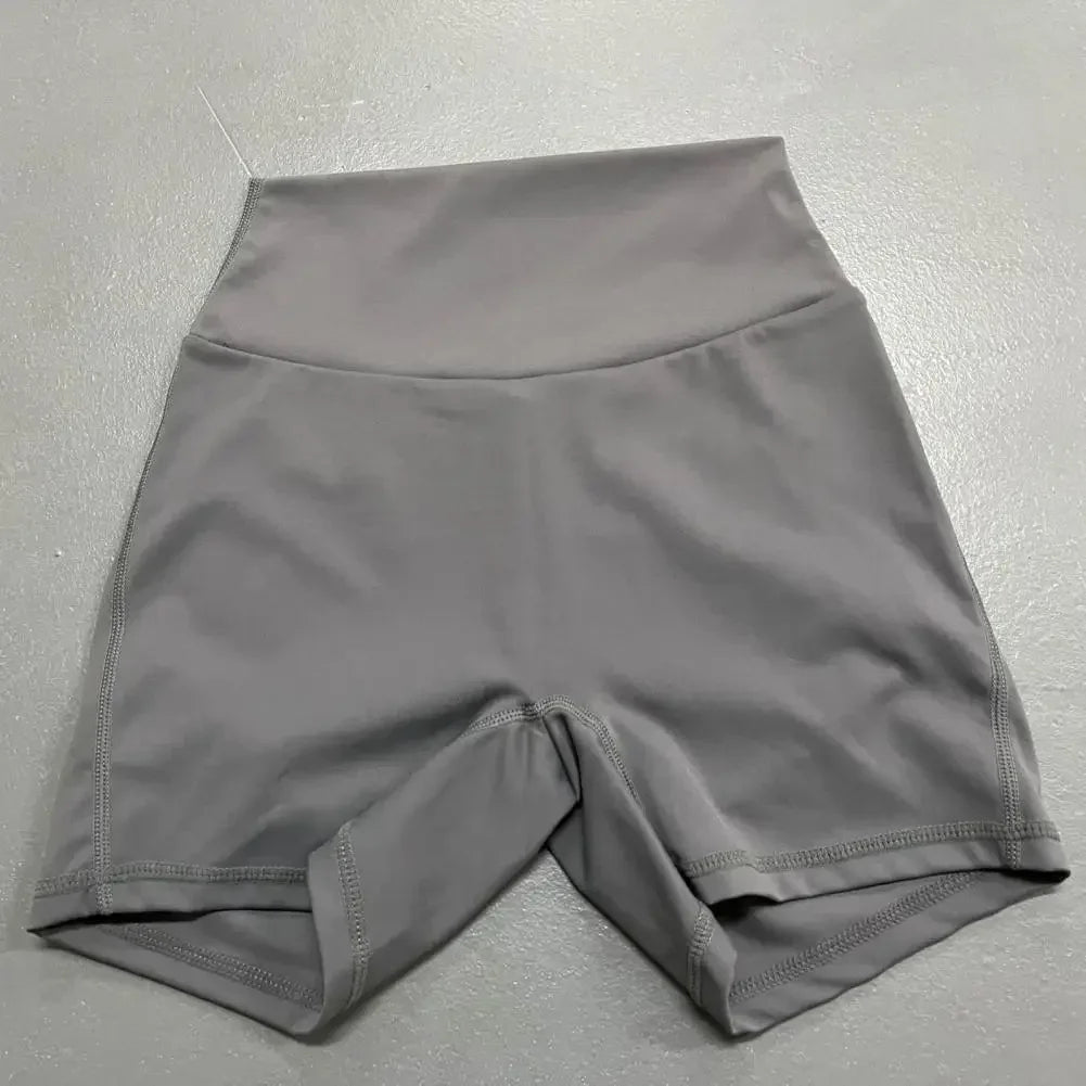 Summer Peach Butt Fitness Exercise Shorts, Three-Quarter Pants, Cargo Air Dry Pocket Yoga Tight Pants, Lift the hips Women's Shorts