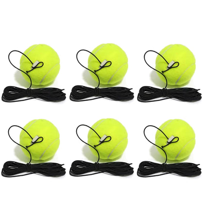Professional Tennis Training Aids Bases With Elastic Rope Ball Practice Self-Duty Rebound Tennis Trainer Tennis Practice Tool