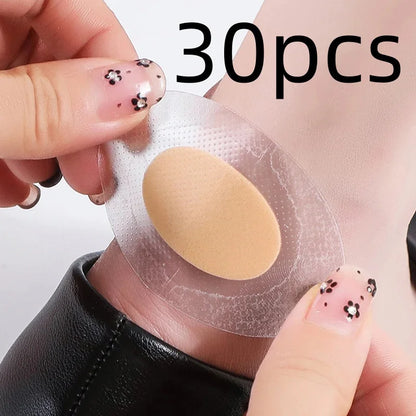 10-100pcs Gel Heel Protection Foot Patches Adhesive Blister Pads Hydrocolloid Heel Liner Shoes Stickers Pain Plaster Foot Care
