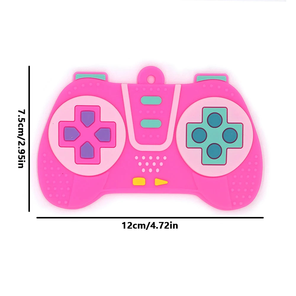 Montessori Baby Silicone Teether Toys Toddler Remote Control Boys Girls Gift Sensory Toys