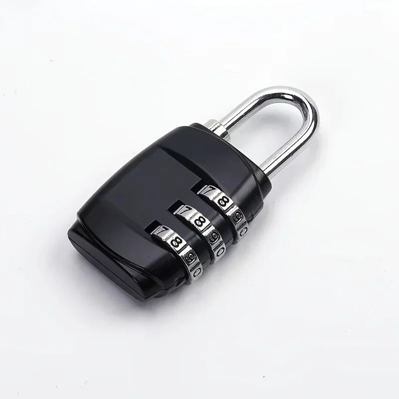 7 Colors Digit Password Lock Combination Suitcase Luggage Metal Code Password Locks Padlock Travel Safe Anti-Theft Color Locks