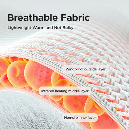 Electric Foot Massager Vibration Relaxation Ankle Massager Warm Hot Compress Ankle Brace Joint Sprain Support Ankle Protection
