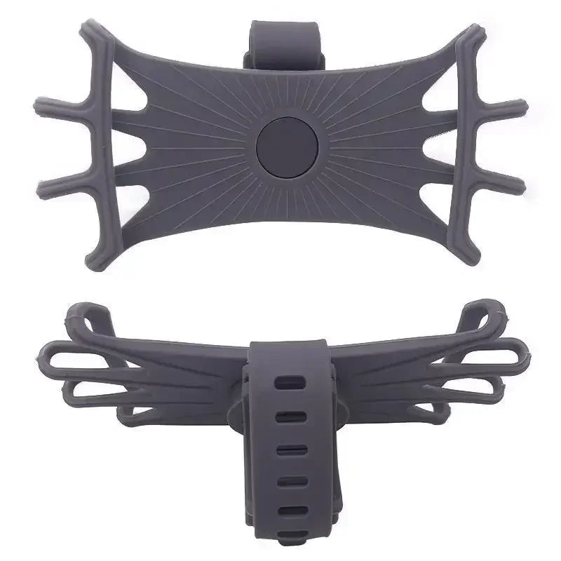 VIKEFON 360 Rotatable Mobile Phone Bicycle Holder Bike Safe Bracket Silicone Support Silicone Pull Type For All Phone Stand