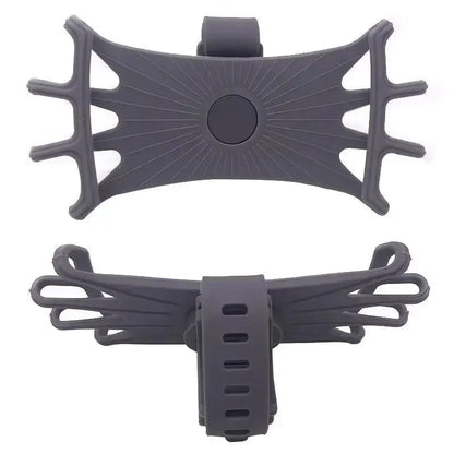 VIKEFON 360 Rotatable Mobile Phone Bicycle Holder Bike Safe Bracket Silicone Support Silicone Pull Type For All Phone Stand
