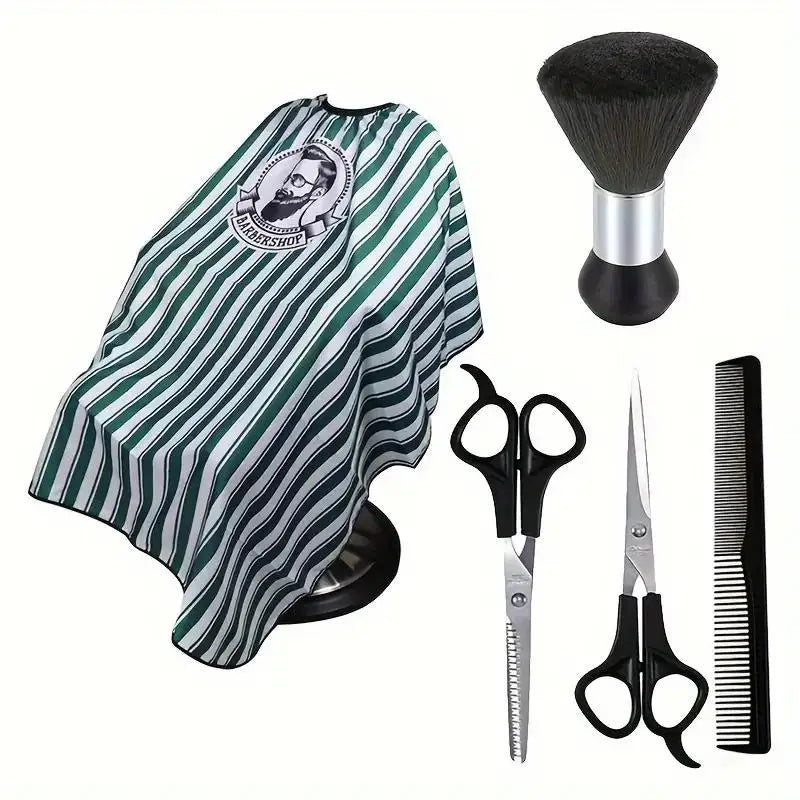 Professional Hair Cutting Tools Waterproof Barber Cape Neck Duster Brush Haircut Scissors Shears Hair Comb Hair Cutting Tools ﻿