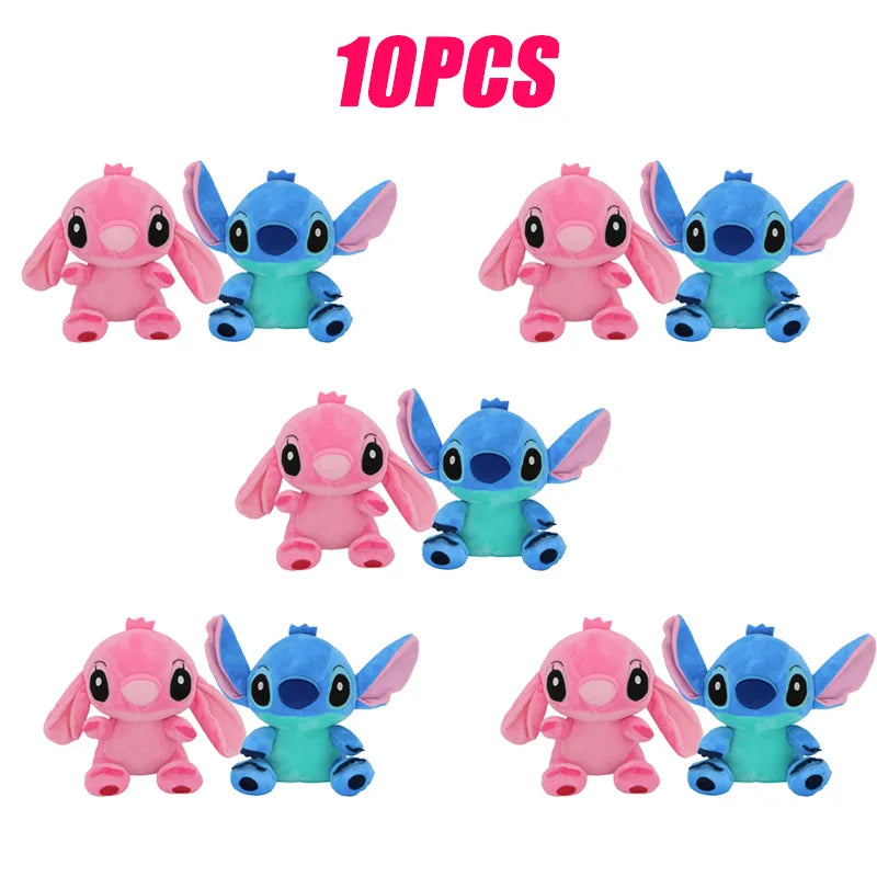 Modelos de peluches de Stitch, decoración de peluches de dibujos animados, muñecos de peluche de anime, peluches Kawaii, regalos de Navidad y cumpleaños