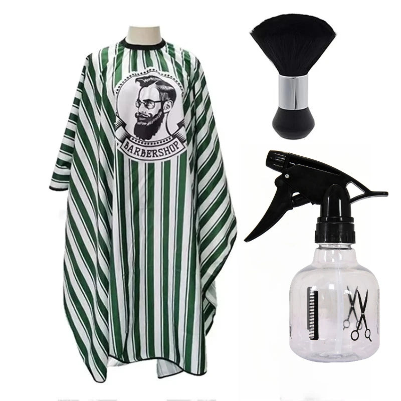 WANMEI Waterproof Hairdressing Shawl Bib paper Set Nylon Hairdressing Salon Clothes Chopped Hair Isolator Hair Dyeing Tool