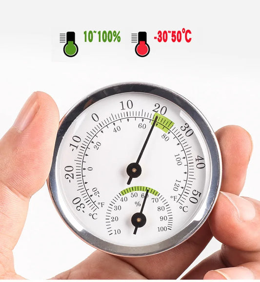 Mini Pointer Type Thermometer Hygrometer Indoor Room Electronic Temperature Humidity Meter Sensor Gauge For Home Thermometer