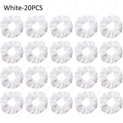 LED Luminous Scrunchies Hairband Women Glowing Elastic Hair Tie Hair Rope Girl Glow in the Dark Party Supplies Hair Accessory