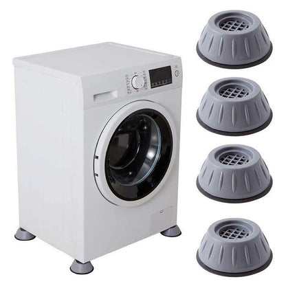 4Pcs Anti Vibration Pads Washing Machine Rubber Feet Legs Mat Anti-vibration Pad Universal Slipstop Silent Leg Base for Furnitur