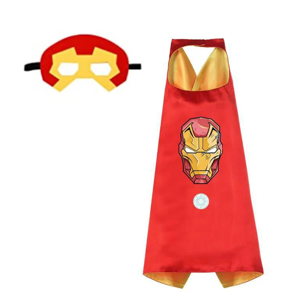 Capas de superhéroe para niño y niña, regalos, disfraces de dibujos animados para niños, suministros para fiestas de Pascua, Halloween, Navidad, regalos