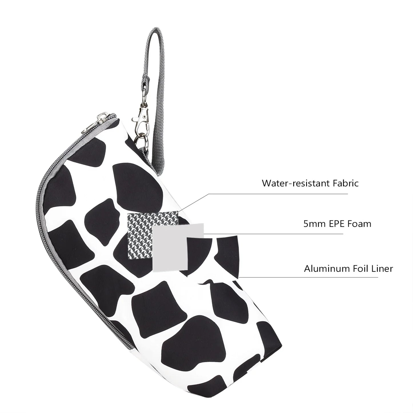 Baby Bottle Bag Portable Mother Feeding Bottle Warmer Baby Feeding Aluminum Mold Insulation Outing Stroller Hanging Bag