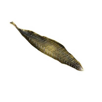Leaf Incense Burner, Incense Ash Catcher, Incense Sticks Holder for Counters, Meditation Room, Yoga, Home, Office