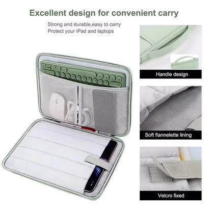 Waterproof Notebook Handle Bag Laptop Sleeve Case For Macbook Air 11 12 13 13.6 M4 M3 M2 iPad Pro 11 Tablet Bag Computer Handbag