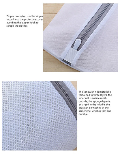 Fine Net Laundry Bag, Clothing Care Washing Machines Dirty Laundry Basket, Travel Shoes Mesh Bags, Woman Bra Clothes Organizer