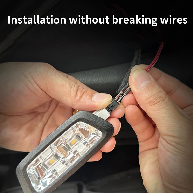 12V DIY environment light strip, car trunk LED light strip, high brightness, used for interior decoration of vehicles, tailgate